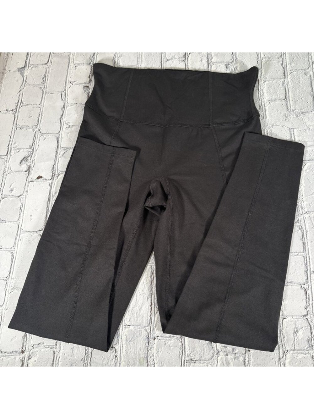 Spanx by Sara Blakely Bold Black High-Waisted Leggings Women’s Size XL